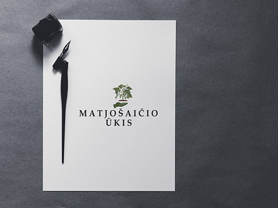 Matjošaičio ūkis logo design