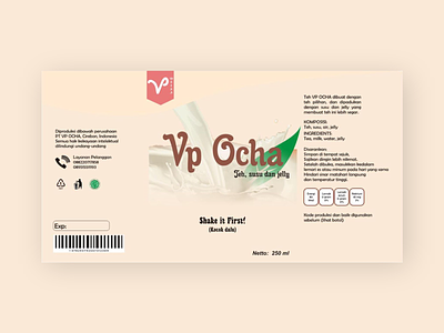 VP OCHA Drink Packaging branding drink graphic design packaging