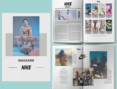 Magazine Layout graphic design