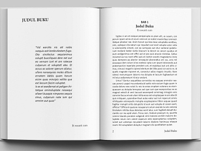 Novel Book graphic design