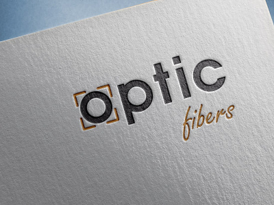 Optic Fibers Studio Logo adobe branding camera graphic design icon illustration logo logo design photography studio typography vector wordmark