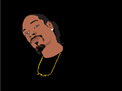 Snoop the Legend design hip hop illustration old school rap