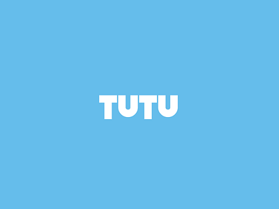 TuTu Logo Design for passenger transport service app design graphic design logo mobile ui