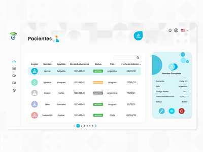 PalCare TeleHealth - Admin App Web Rework - Patients