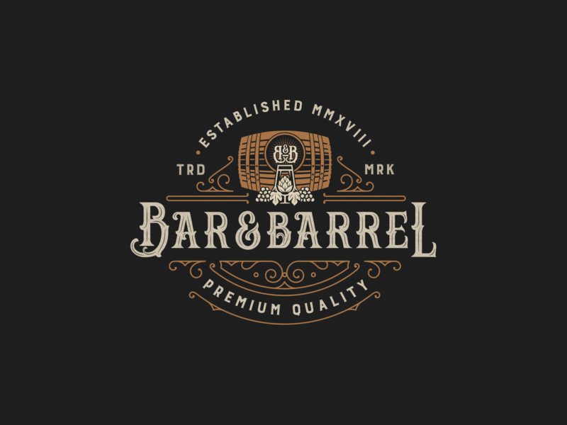 Bar&Barrel by Melih Mericadali for creathive on Dribbble