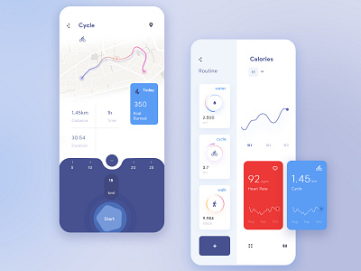 Activity App activity app chart clean dribbble excercise fitness health map minimalist tracking ui uidesign ux uxdesign