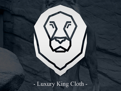 Luxury Lion King branding design icon illustration logo typography vector