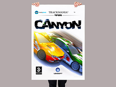 40mania Canyonpack art direction graphic design packshot poster