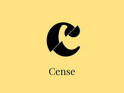 Cense ID graphicdesign identity vector