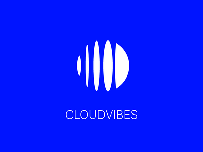 CloudVibes ID graphicdesign identity logo vector