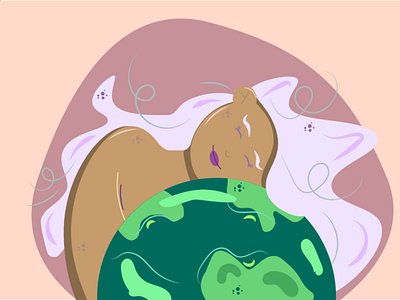 Earth Day vector poster