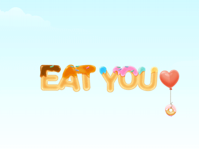 Eat You animation eat love