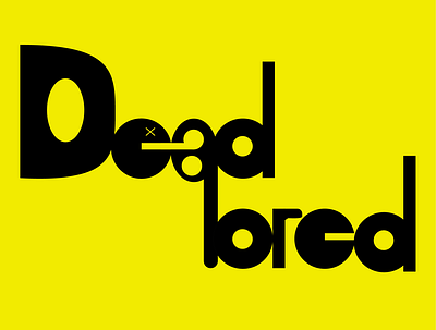 'Deadbred' branding design vector