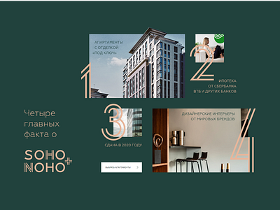 Pop-up for SohoNoho apartments banners branding realty