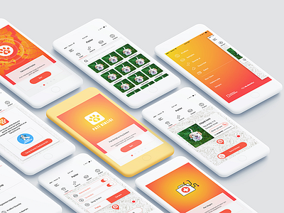 Pati Birligi Ui Design app dog paw ui ux