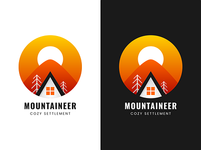 Mountaineer Cozy Settlement Logo design logo graphic design logo logo brand logo creator logo design logo maker