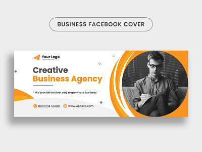 Business Facebook Cover Page Design advertising attactive branding business corporate creative design graphic design marketing modern professional template unique