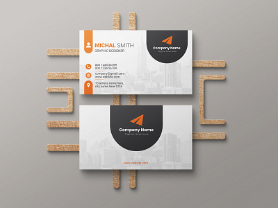 Creative Business Card Design advertising attactive attractive branding business clean corporate creative design modern simple unique
