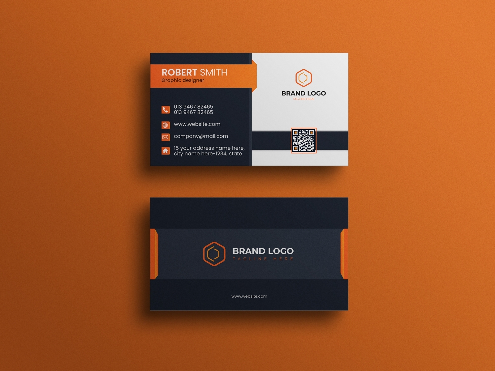 Professional Business Card Design by Design Wave on Dribbble