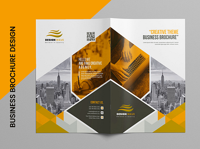 Modern Business Brochure Design branding brochure corporate design graphic design marketing