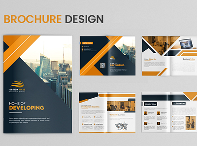 Modern Business Brochure Design advertising attractive branding corporate creative design graphic design modern unique