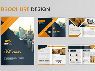 Modern Business Brochure Design