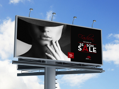 Fashion Bill Board Design advertising attractive corporate creative design fashion modern unique