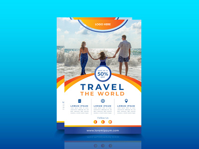 Travel Flyer Design design flyer design graphic design travel travel flyer travel flyer design