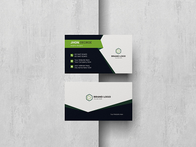 Modern Business Card Design branding business business card design card design design graphic design modern modern business card modern business card design