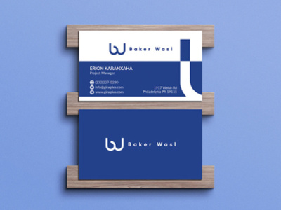 Professional Business Card Design branding creative design graphic design modern