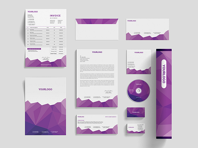 Corporate Branding Stationery Design