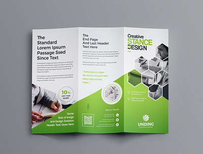 Tri-Fold Brochure Design branding creative design graphic design modern tri fold brochure design