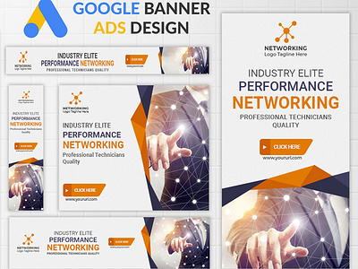 Web Banner Ads Design branding creative design graphic design modern web banner ads design