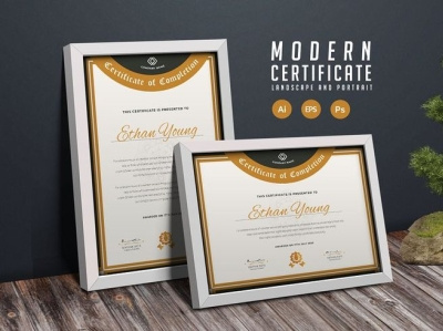 Certificate Design branding certificate design creative design graphic design modern