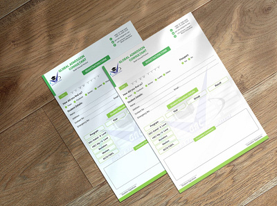 Registration Form Design branding creative design graphic design registration form design