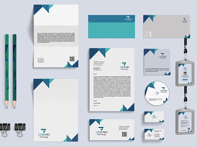 Corporate Branding Stationery Design branding creative design graphic design