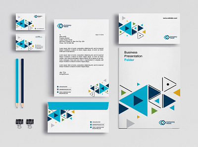 Corporate Branding Stationery Design branding creative graphic design