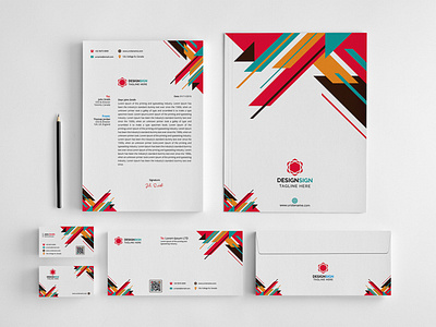 Corporate Branding Stationery Design