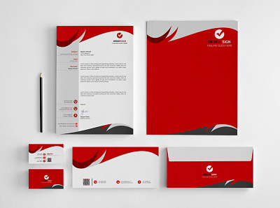 Corporate Branding Stationery Design branding creative graphic design