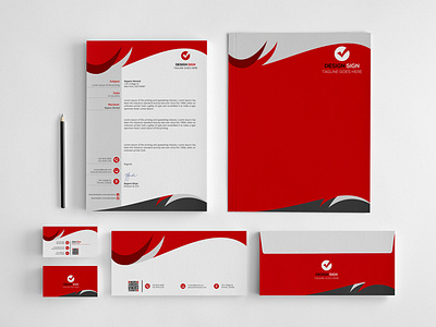 Corporate Branding Stationery Design