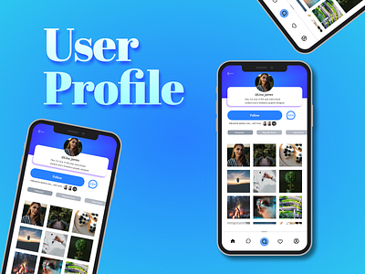 Profile Page / Daily UI challenge Day 6