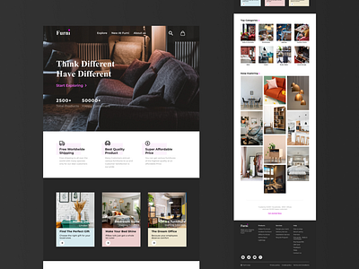Furni - Landing Page