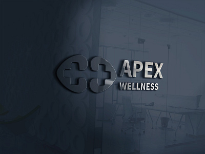 A health Company logo- Apex Wellness adobe illustrator ai apex apex wellness branding design graphic design illustration logo vector