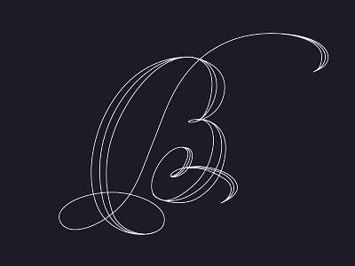 B angle copperplate