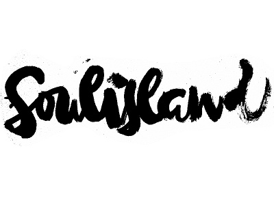 Soulisland brush calligraphy calligraphy pentel brush soul