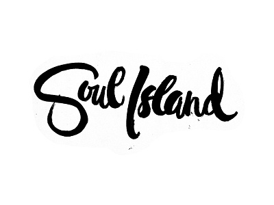 Soulisland2 brush brush calligraphy calligraphy pentel brush soul