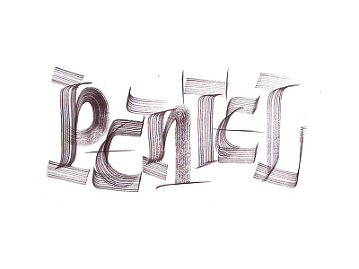 Pentel brush calligraphy calligraphy flat brush pentel
