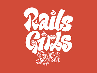 Rails Girls Sofia coding girls lettering rails girls ruby