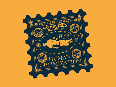 Human Optimization sticker