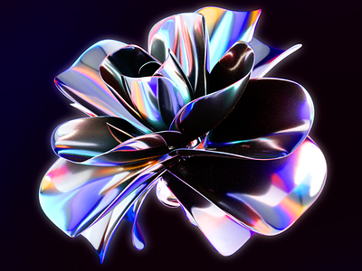 neon flower